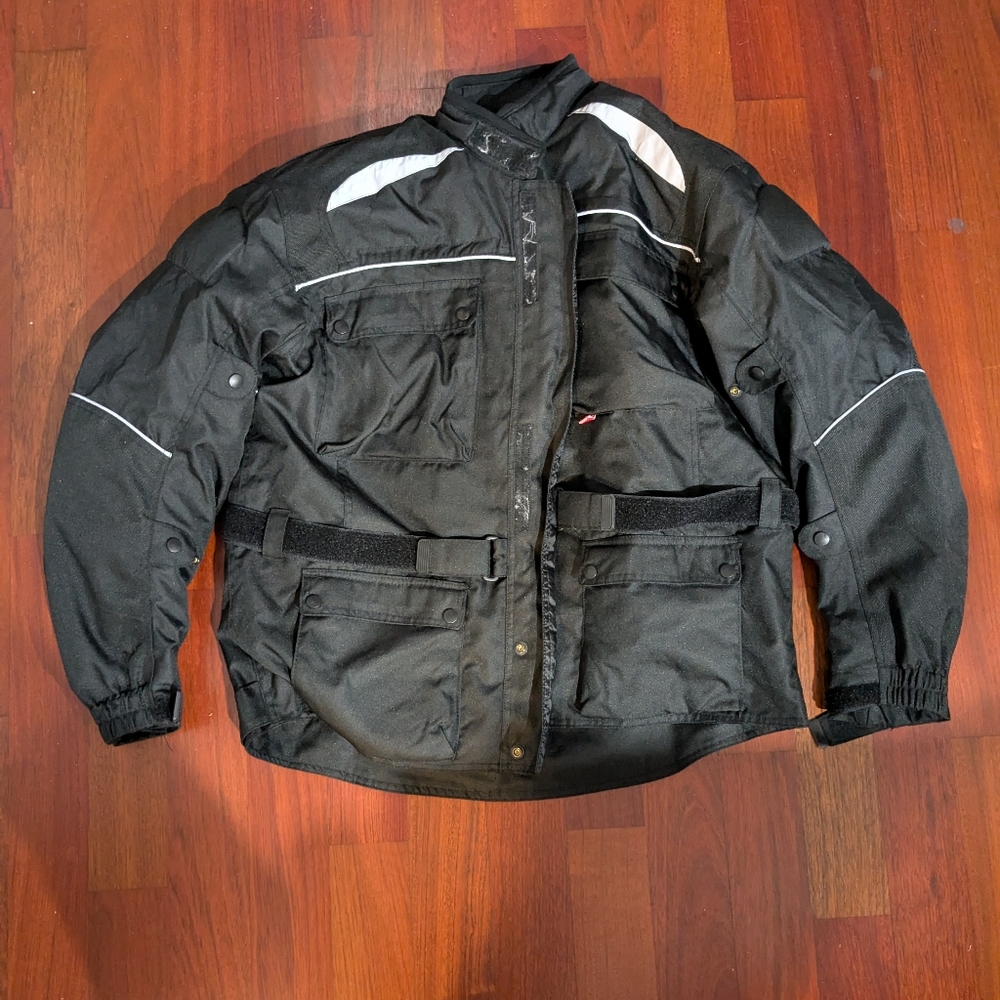Noru Padded Motorcycle Jacket W/ Removable Liner